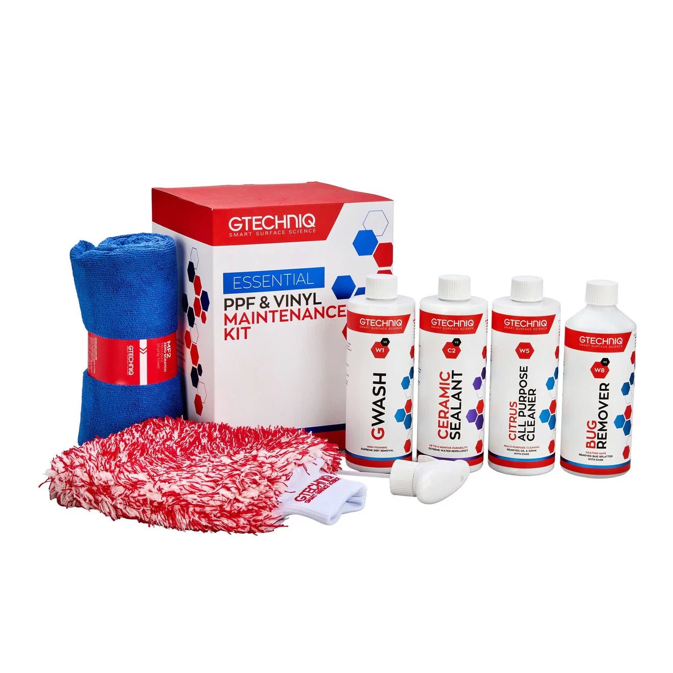 Gtechniq Complete PPF & Wrapping Pflege- + Waschset Lackschutzfolierung 2000ml