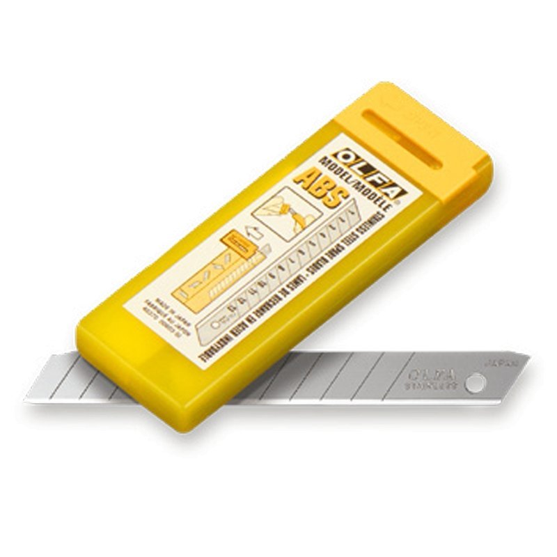 Olfa Stainless Steel Blades AB - 10S - Foliendealer.com