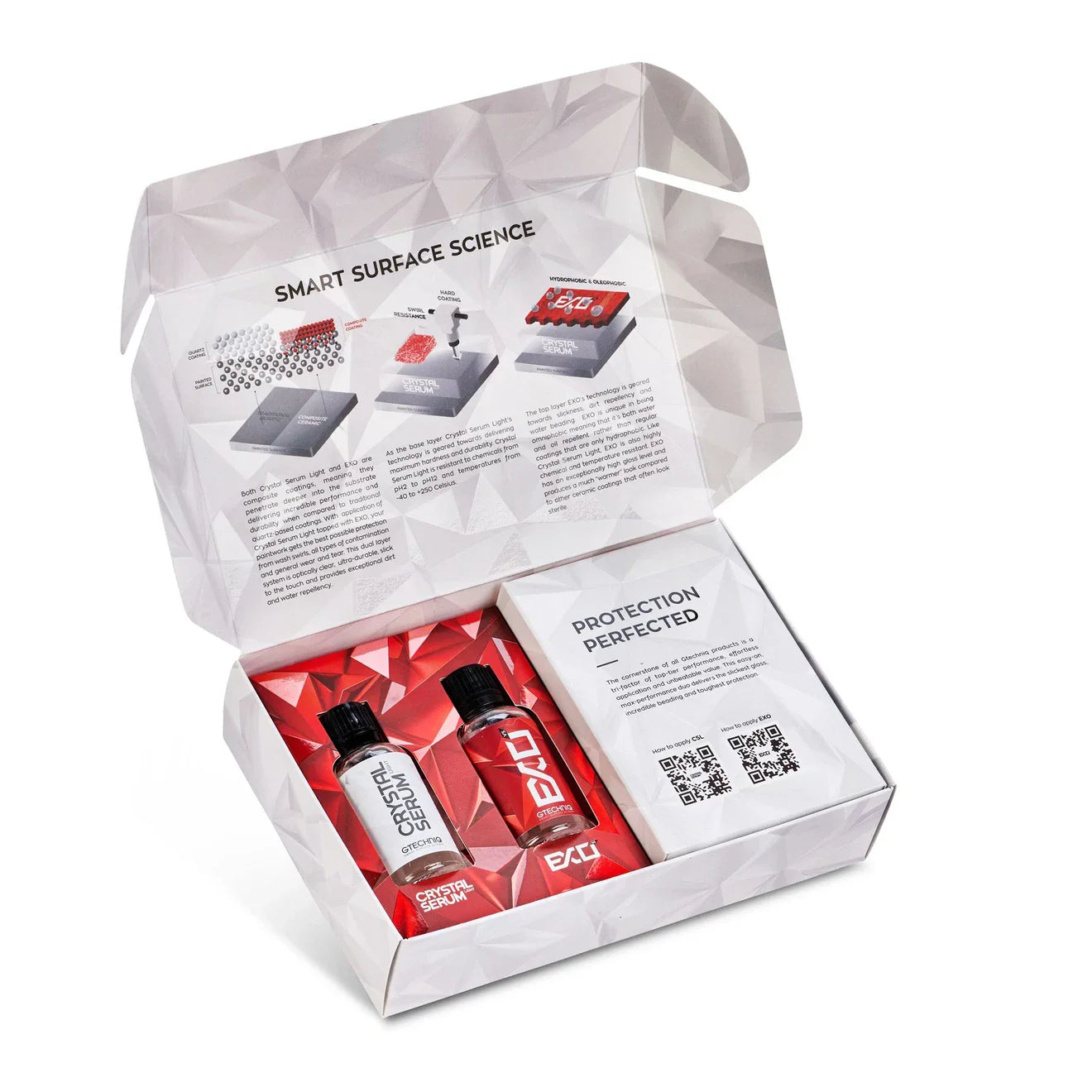 Gtechniq Keramikversiegelung Profi Set Crystal Serum Light CSL + EXOv5